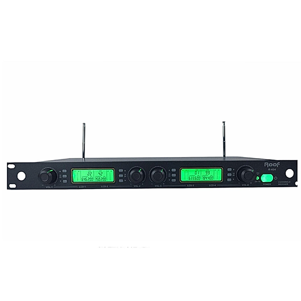 ROOF%20R-404%204%20KANAL%20UHF%20KABLOSUZ%20MİKROFON%20RECEIVER