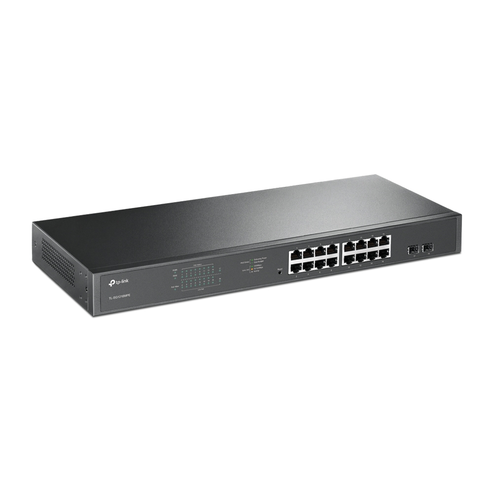 TP-LINK%20TL-SG1218MPE%2016%20PORT+%202SFP%20RACKMOUNT%2010/100/1000%20MBPS%20192%20WATT%20POE%20GIGABIT%20SWITCH