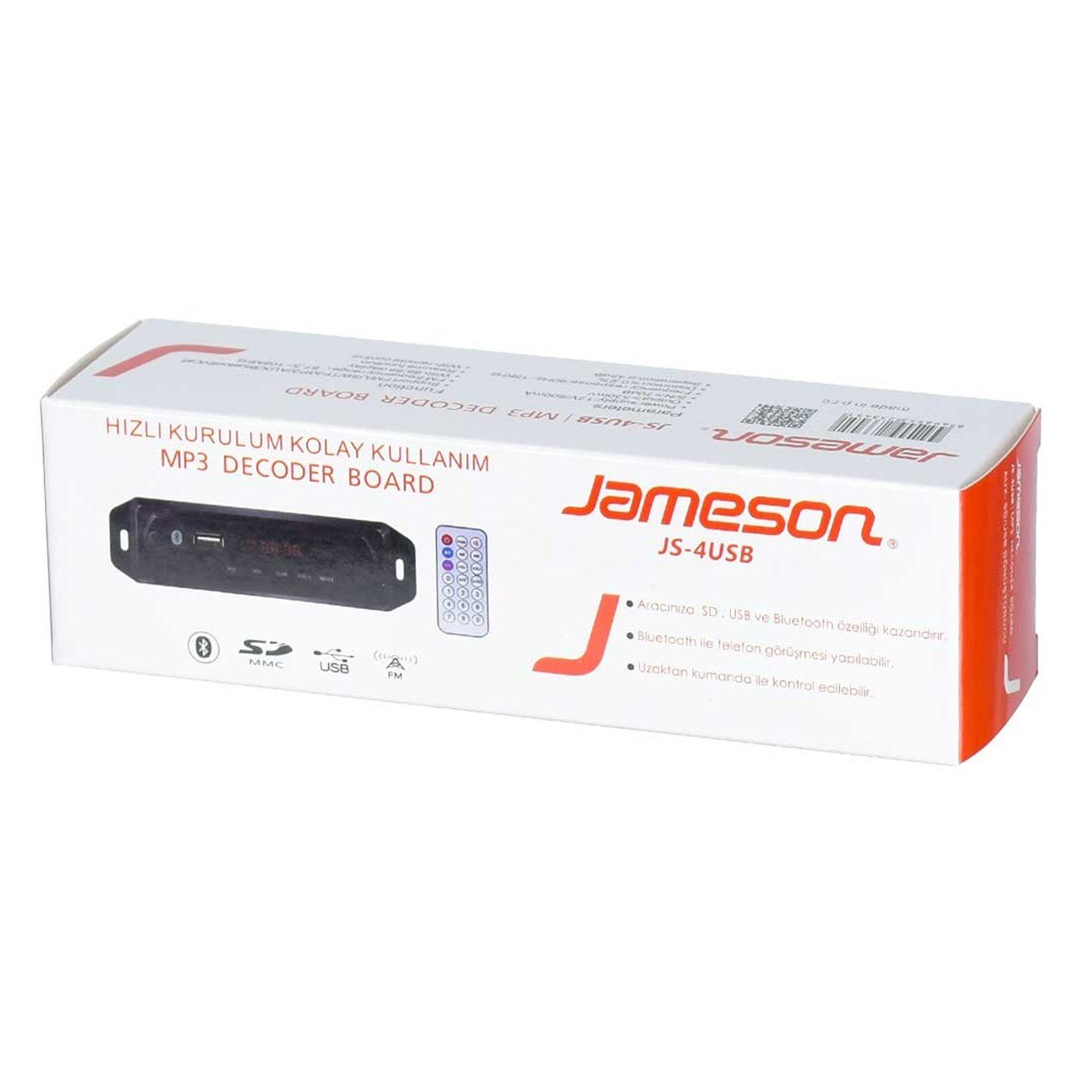 JAMESON%20JS-4USB%20BLUETOOTH-USB-AUX-SD%20KART%20FM%20RADIO%20OTO%20TEYP%20ÇEVİRİCİ