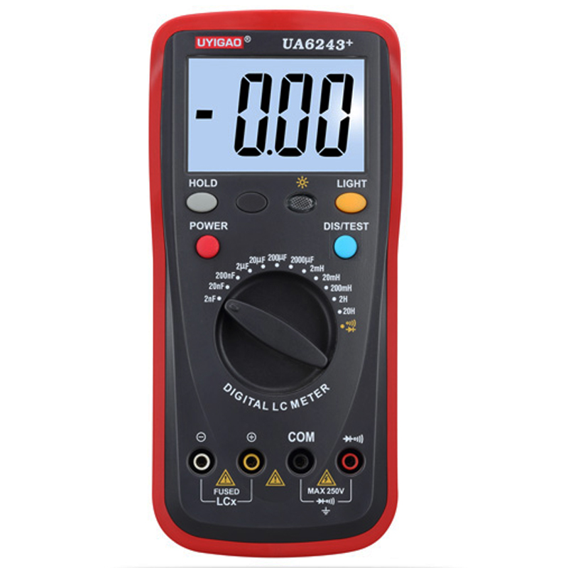 POWERMASTER%20UA6243+%20KAPASİTEMETRE=KONDANSATÖR%20ÖLÇME%20ALETİ%20(VC-6013)