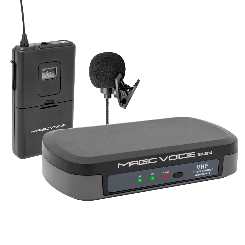 MAGICVOICE%20MV-3812%20VHF%20YAKA%20TİPİ%20TELSİZ%20MİKROFON