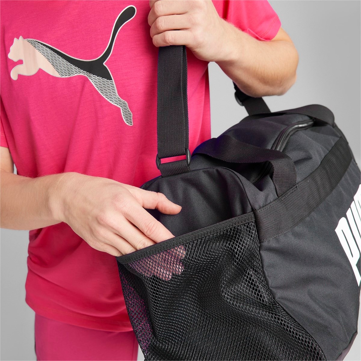 Puma%20Challenger%20Duffel%20Bag%20S%20Unisex%20Omuz%20Spor%20Çantası%20Siyah