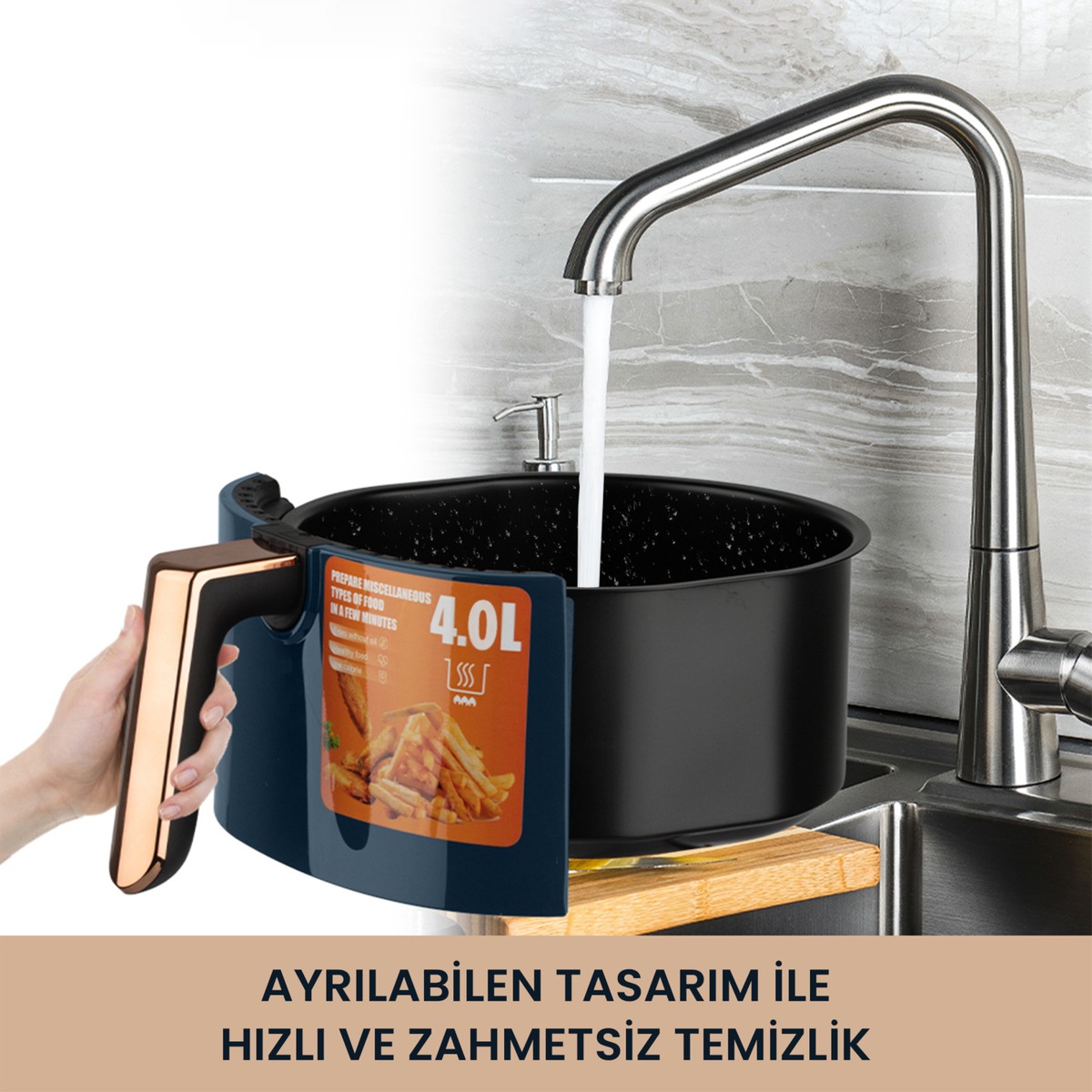 Npo%20Raf%20R5007%20Dokunmatik%20Ekran%204.0l%20Airfryer%201500W%20Yağsız%20Kızartma%20&%20Sıcak%20Hava%20Fritözü