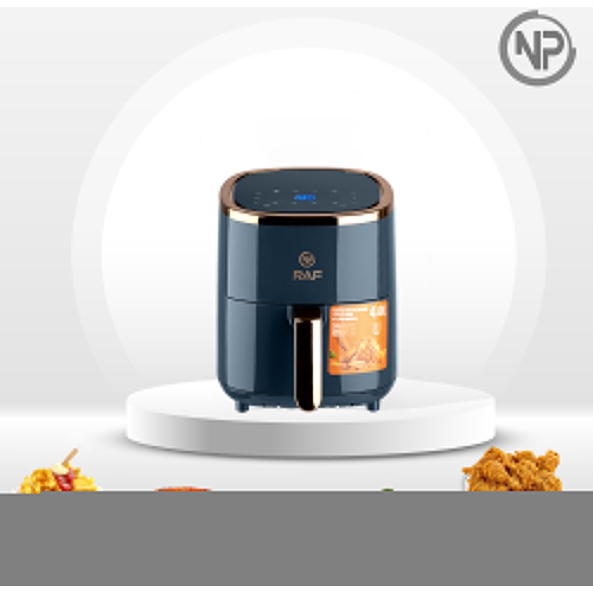 Npo%20Raf%20R5007%20Dokunmatik%20Ekran%204.0l%20Airfryer%201500W%20Yağsız%20Kızartma%20&%20Sıcak%20Hava%20Fritözü