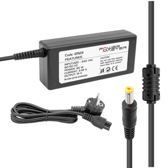 POWERMASTER PM-12923 19 VOLT - 3.42 AMPER 5.5*1.75 MM UÇLU ADAPTÖR (ACER NOTEBOOK)