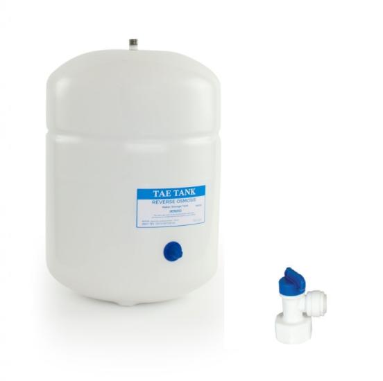 Su Arıtma Cihazı Metal Tank Su Deposu Quick Vana dahil 12 Litre 3.2 Galon