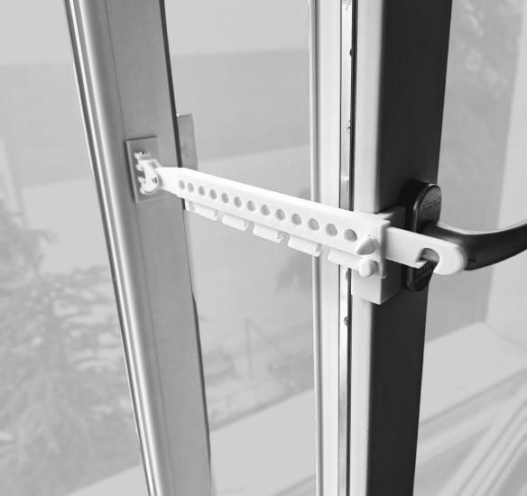 5 Adet Ayarlanabilir Plastik Pencere Kolu Kapı Cam Aralama Stoperi Kolu Tutucu Tutacağı Durdurucu Tamponu